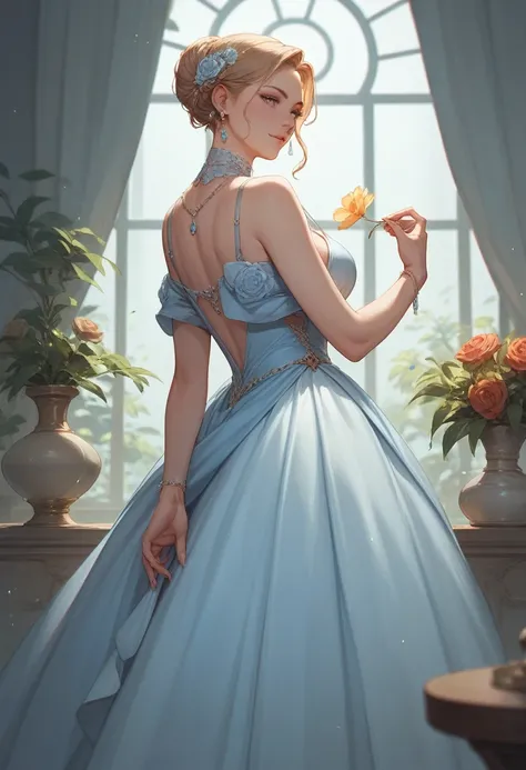 score_9, score_8_up, score_7_up, beautiful female .long Polite dress