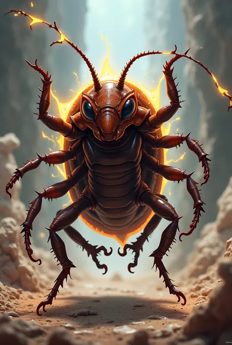 Anime Cockroach person with over power ability