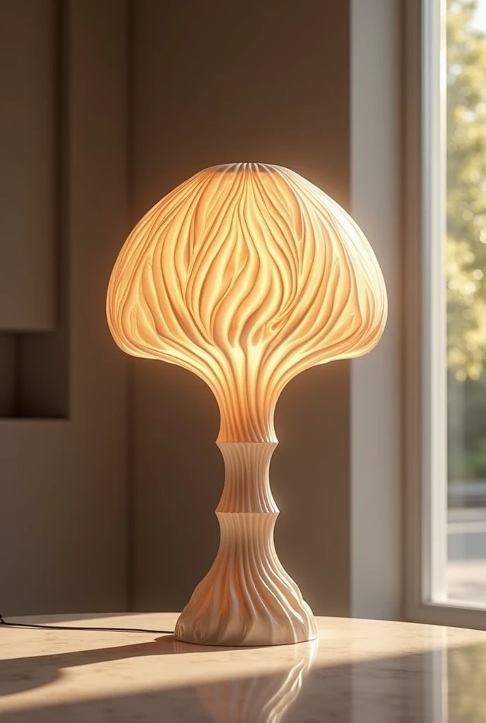 I want the image of a lamp with expensive ,  arms and that has a layer on it this is for an advertising idea I need it to be an animated image 