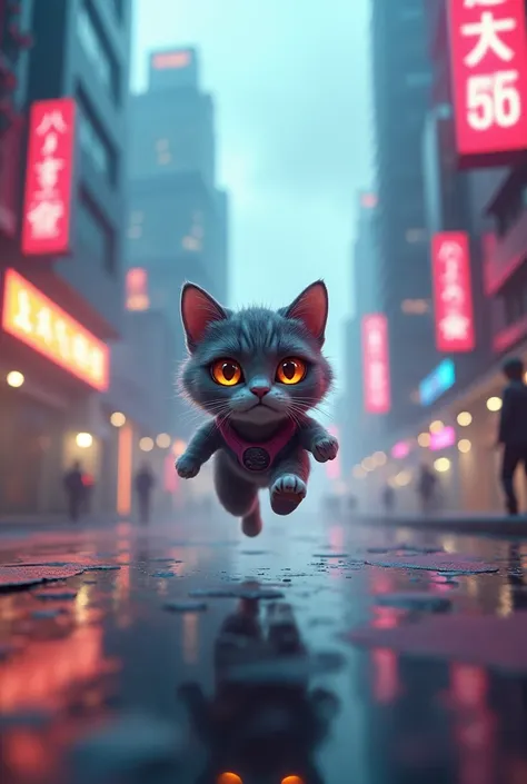 In a world where cats rule the internet, one little AI cat is about to embark on an adventure