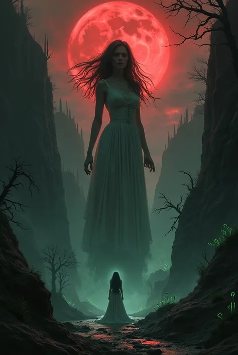  **underworld:** Then, , a grim image of the underworld reflects the sadness and uneasiness that Persephone feels when she is taken from home, going deeper into her transformation .

