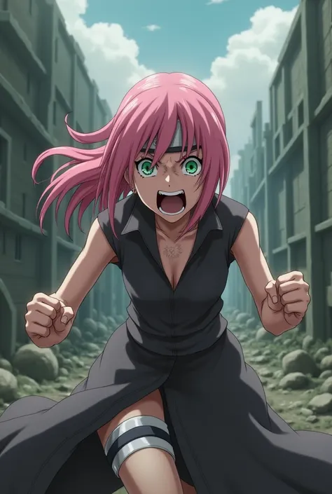 Sakura haruno screams