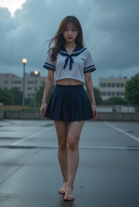 beautiful Japanese female dancer , Im dancing contemporary dance , and face up :1.331, Front View:1.331, ( best quality:1.4), 32k high resolution UHD , (masterpiece:1.2), Highly detailed live action , (Realistic, 超Realistic:1.4), を着た非常に Beautif...