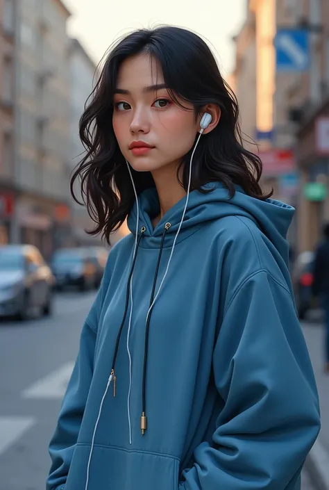 Interests:  fashion,
Personality: Introverted, analytical, often hesitant, simple
Appearance: My hair and eyebrows are dark brown; my hair is shoulder-length and wavy
Eyes are black
Nationality:uzbek
Style: Oversized clothing
Favorite color: Blue
Oval shap...