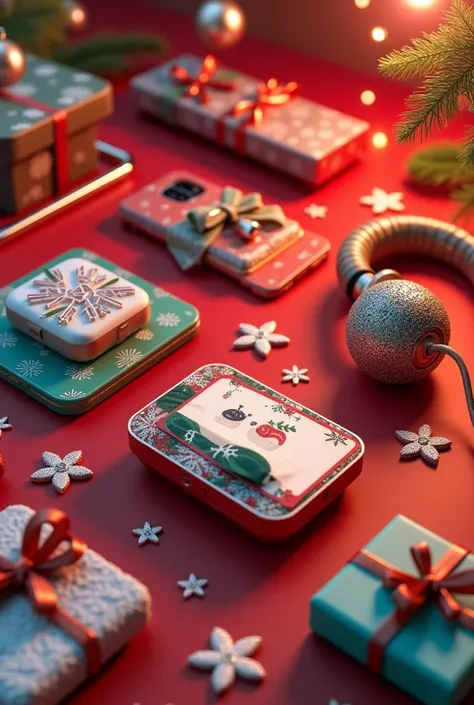 CHRISTMAS accessory flyers(cables, беспроводные headphones, headphones, speakers, phone cases) 