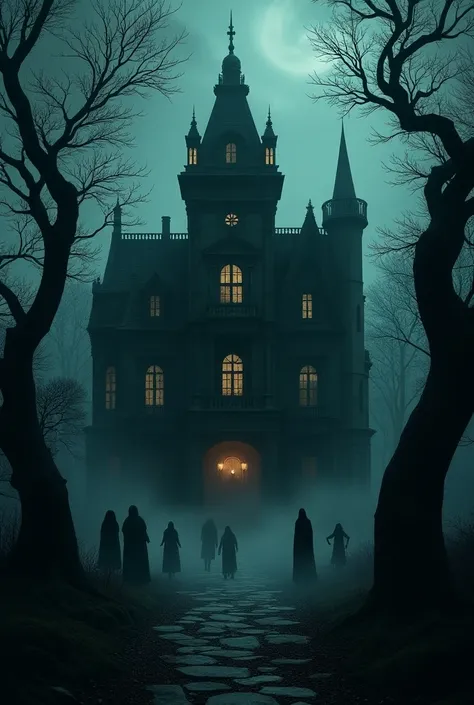 A horror mansion in 8 member 