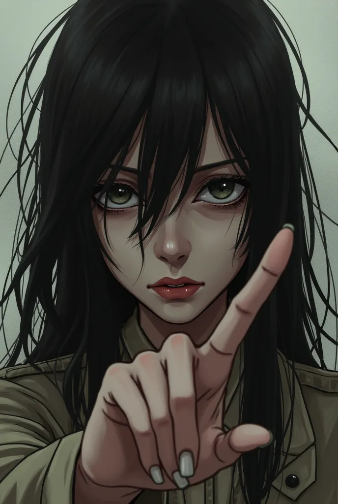 Pieck finger naked