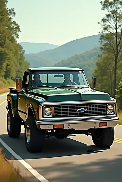 A beautiful Chevrolet k10 truck will be spotted on the road