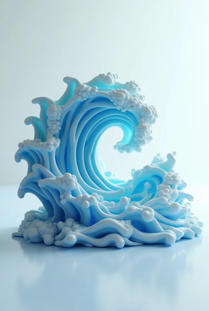 Just a beautiful wave in 3d that can be viewed from right to left but from back to front and in drawing 
