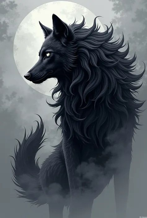 Flag: A stylized black wolf, on a silver background, symbolizes cunning, stealth and strength in the shadows. The silver background represents moonlight and mystery, while the black wolf reflects the predatory and patient nature of the Valtheris, always wa...