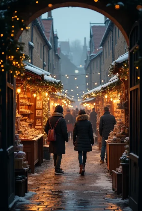 From a secret wonderful Christmas market 