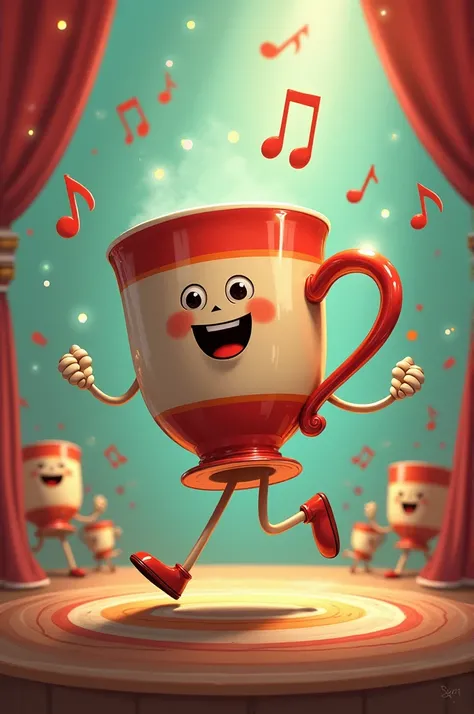 Theme decoration song I am a cup