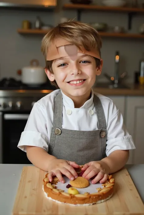  Turn him into an adult, being a pastry chef  