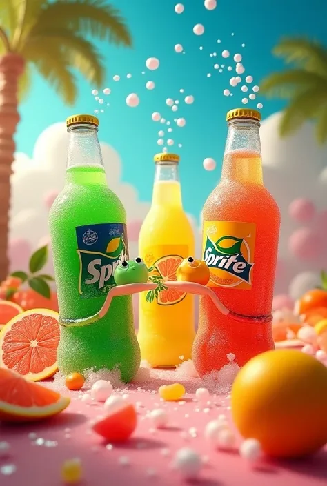 Fanta, Sprite and Fresca