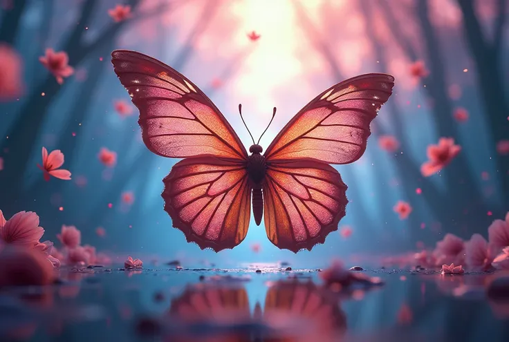 butterfly background with the name KAELZINHO FERRAZ FEATURED 
Diffracted rays,  OctaneRender 8K, 