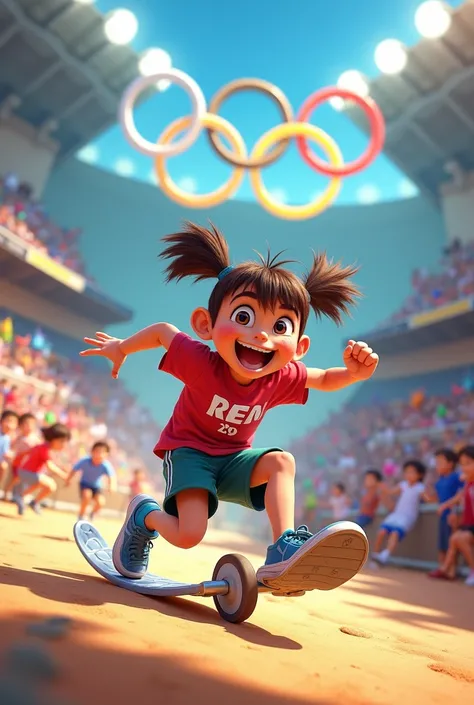 RECREATIONAL OLYMPICS FOR REN WITH THE OLYMPIC LOGO 