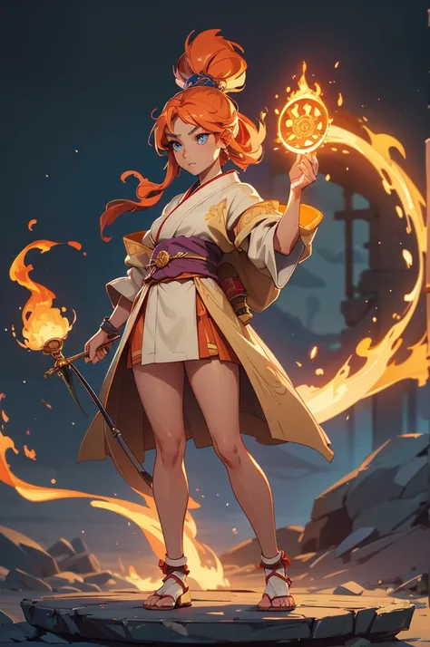 Best quality, masterpiece, high quality, (detailed beautiful face:1.4), (detailed beautiful eyes:1.4), Amenouzume, nihonshinwa, Japanese, woman, healer, shrine maiden, RPG game character, (standing full-body shot:1.4), dignified presence, regal aura, grace...