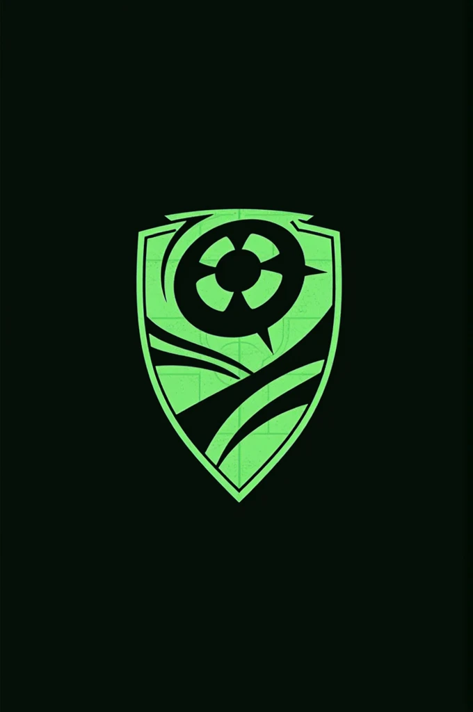  Make several logos for a soccer team, What is called Womens Belixe Sport ,  logos that have the colors green and black  