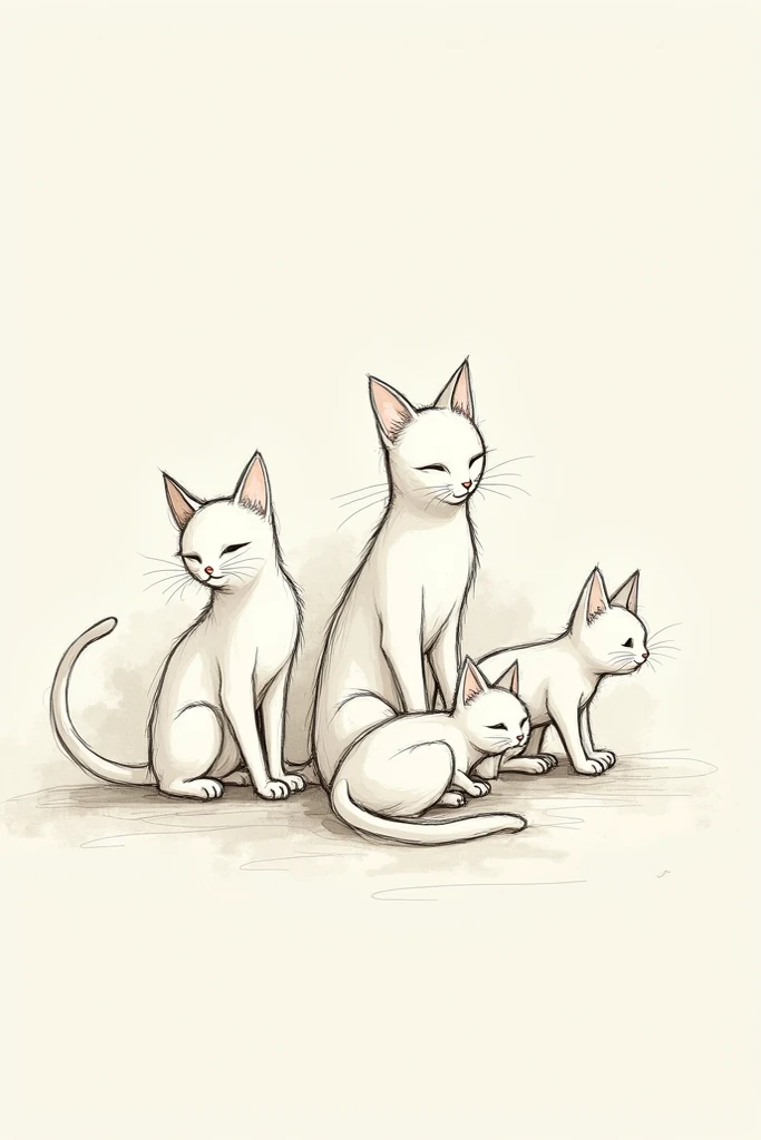 Cats sketch