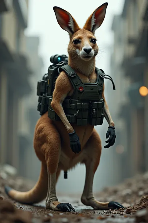 A super tactical kangaroo 