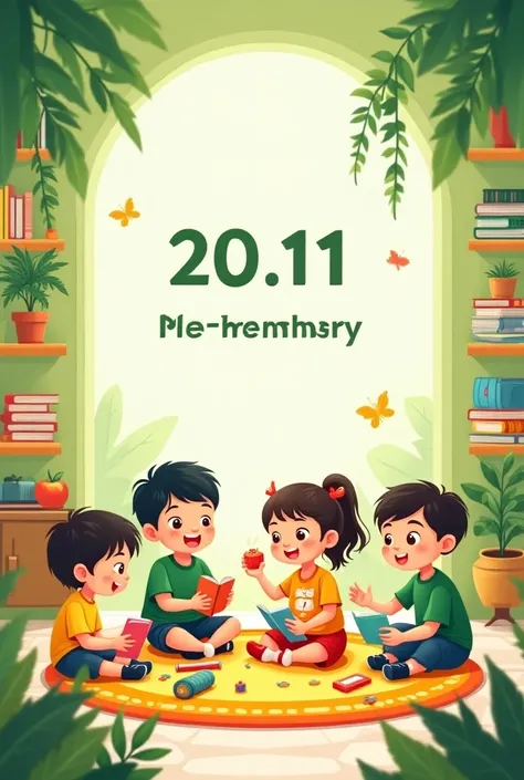 Please make me a wall poster with the theme GREEN NURSERY to celebrate Vietnam Teachers Day 20/11