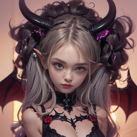 realistic beautyfull evil demonic sexy demented devil women,beautiful seductive facial expression,gorgeous facial features, high...