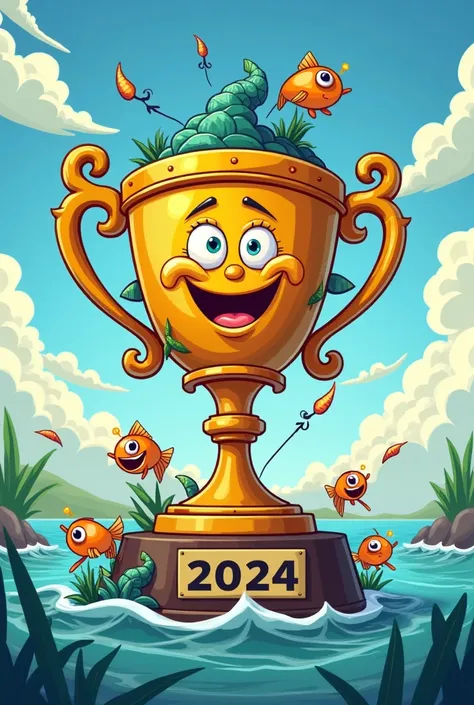 Funny drawing First Prize of Fishing 2024 