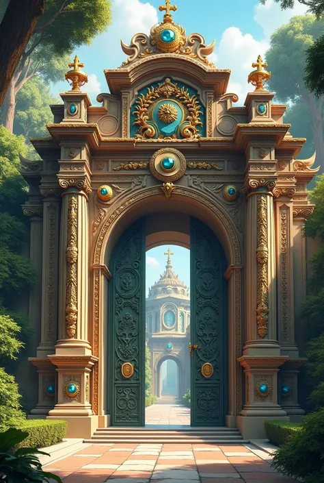 Beautiful gate in bible