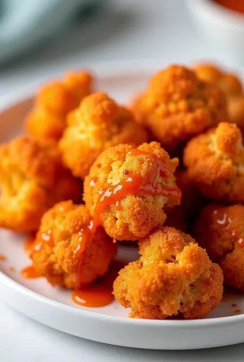 Buffalo Cauliflower Bites