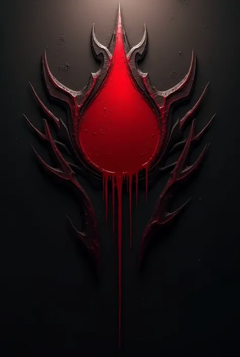 An emblem that is based on blood