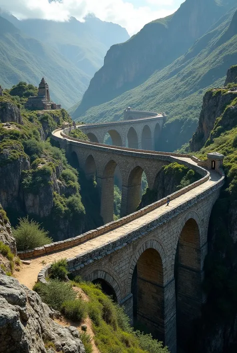 Inca bridges and roads