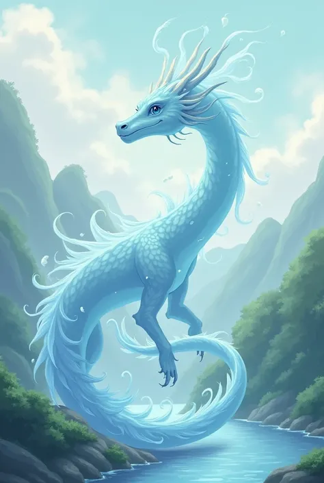 Dragon made of air anime version 