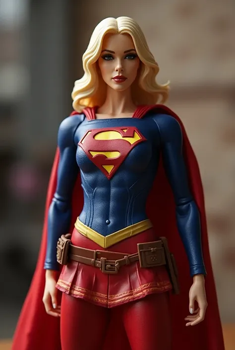 Supergirl like an action figure show your big boobs for the action figure from Deadpool from Marvel.