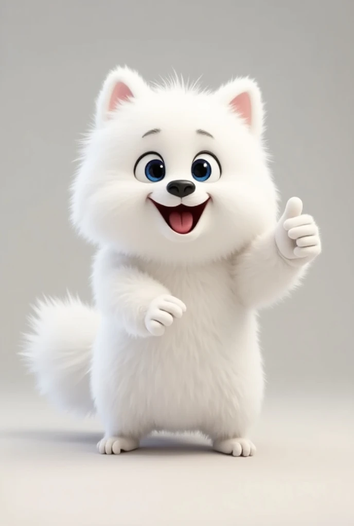 Snowball from the movie Pets with a Thumbs Up 