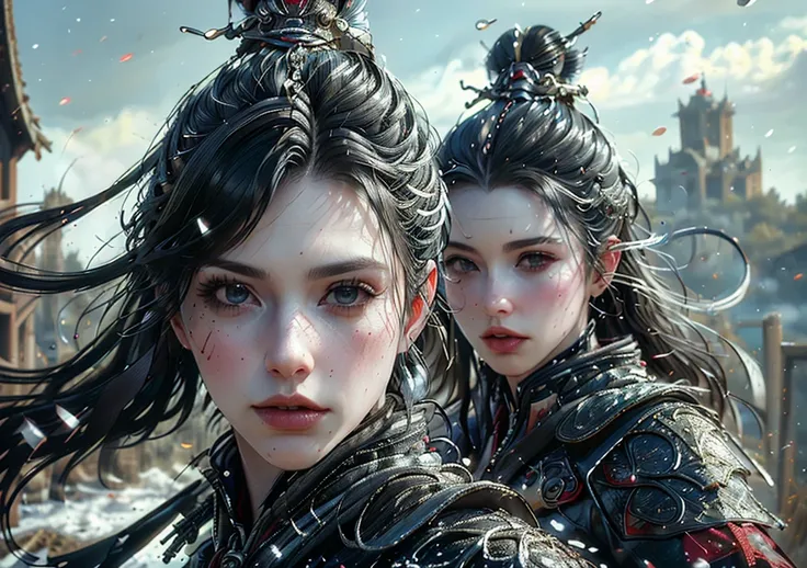 ( best quality,4K,8k, high definition ,masterpiece:1.2), Super detailed, (Realistic,photoRealistic,photo-Realistic:1.37), (beautiful detailed eyes,  beautiful detailed lips ,  Highly Detailed Eyes and Faces, Long eyelashes),   studio lighting, physically-b...