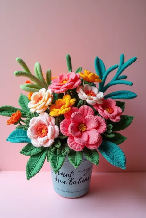  INSTAGRAM PAGE OF A FLOWER SHOP  "ETERNAL BLOOMS "  WITH PUBLISHED IMAGES OF ETERNAL BOUQUETS.  MADE OF PIPE CLEANERS AND CROCHET 