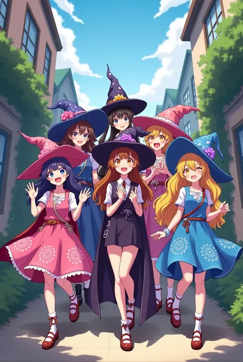  Generates the underpowered Seven Herbs of Magic High School by Mei，Glad to smile at you wearing witch costumes 