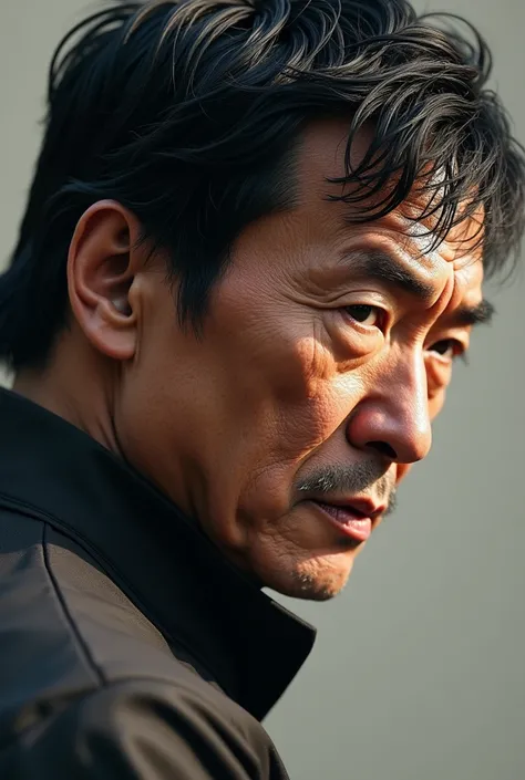 Jackie Chan realistic profile image