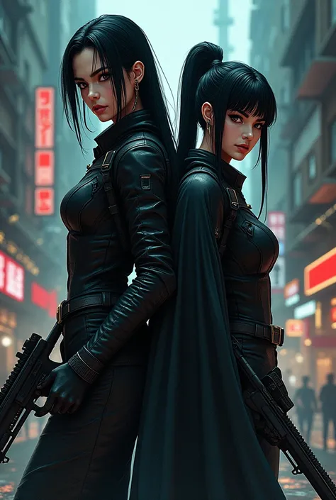 nico Robin and Meryl stryfe 