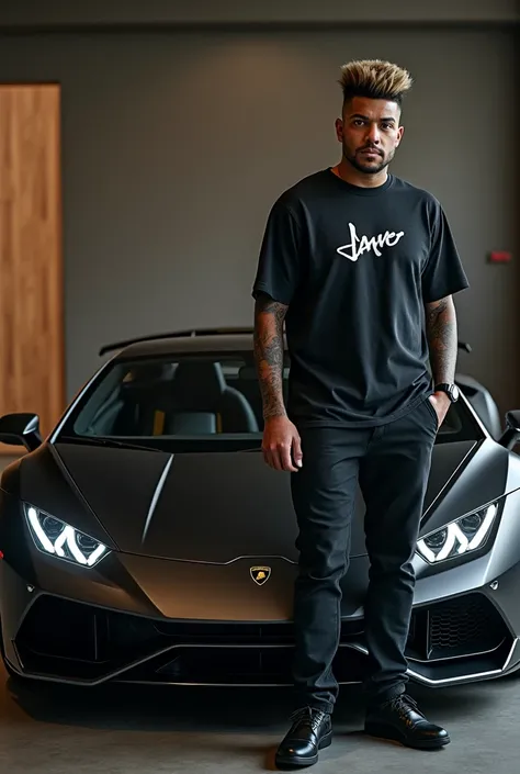 Mr best with Lamborghini