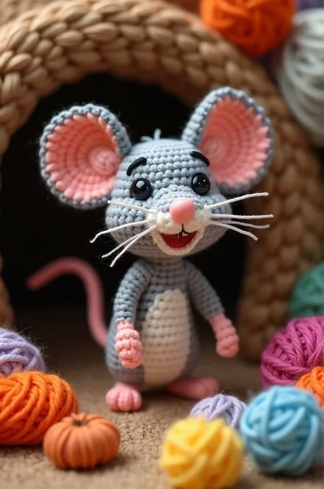 Disney Pixar crochet rat