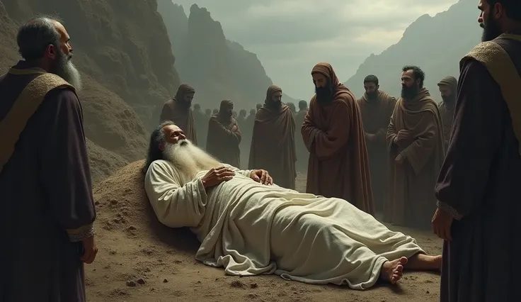 The mysterious burial of moses full body 