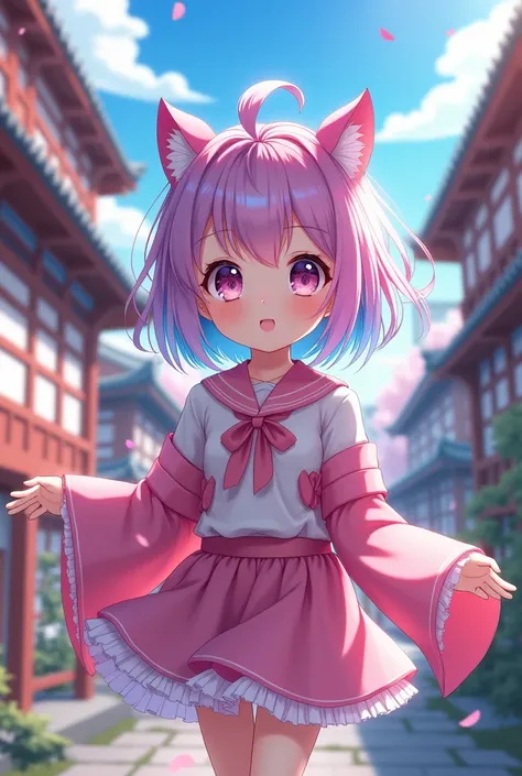 Live background
 japanese anime girl 