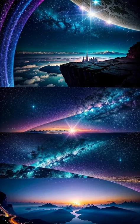 Spectacular views、 Future Cities 、god秘的、 Vivid 、 is glittering、 magic 、 surrealism、god々、 amazing、Little Star, beautiful view, Inspiring Scenery, Spectacular Scenery ,Breathtaking Scenery , amazing風景, Emotionally Shaking Scenery,Charming landscape,Impressiv...