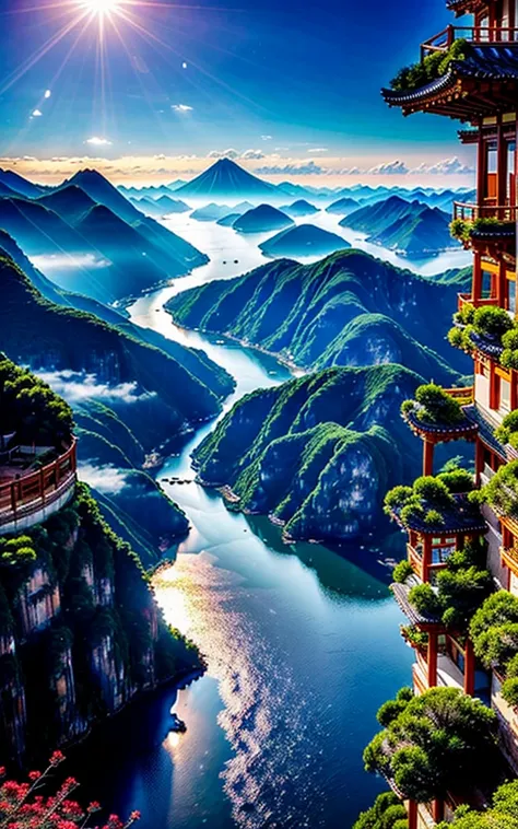 Spectacular views, Future Cities ,god秘的,  Vivid , is glittering, magic ,  surrealism,god々Shii, 素晴らShii, The little star ,美Shii景色, Inspiring Scenery, Spectacular Scenery ,Breathtaking Scenery ,素晴らShii風景, Emotionally Shaking Scenery,Charming landscape,Impres...