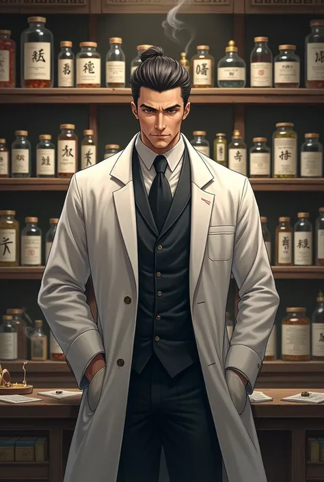 Pharmacist with a sense of supremacy　 Japanese Male