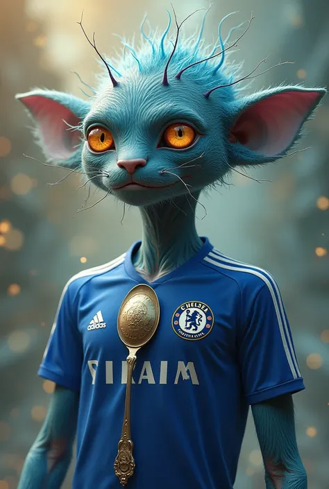 Chelsea FC , chest spooner with this myanmar word အရိုး 