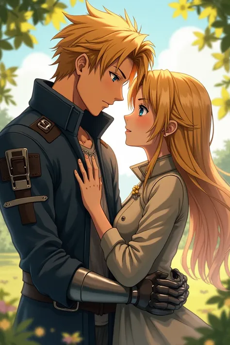 Edward and Winry from full metal shared image for couples 