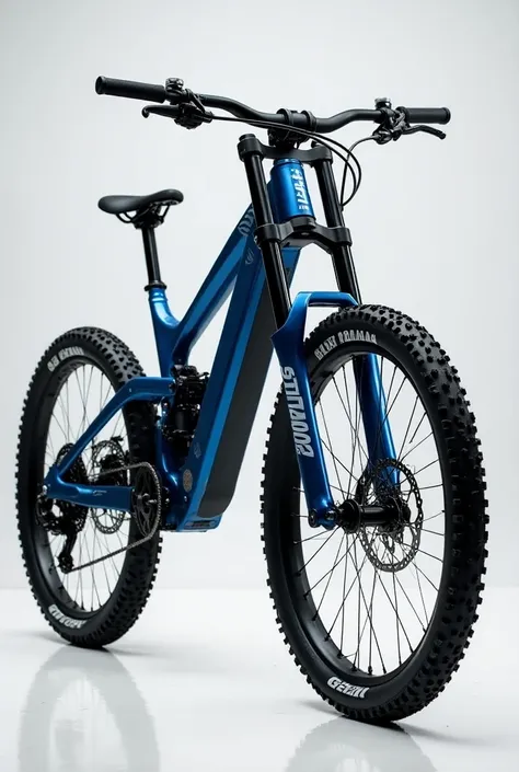 Blue mountain bike that is GXT 200