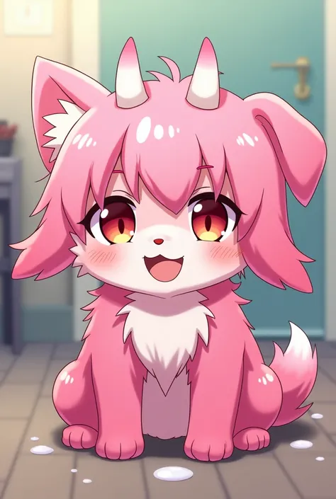 Zero two by Darling in te Franxx in sweat and in the shape of a puppy 